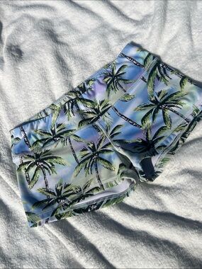 Fleo Palm Tree Print Leggings Med